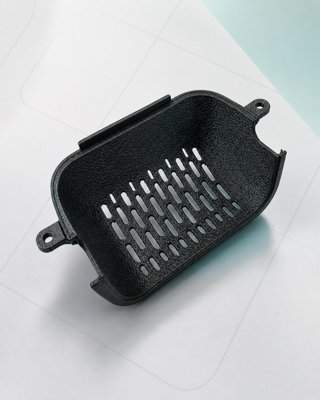 Ventilation Cover : Lightweight protective vent cover with optimized airflow openings and durable surface finish.